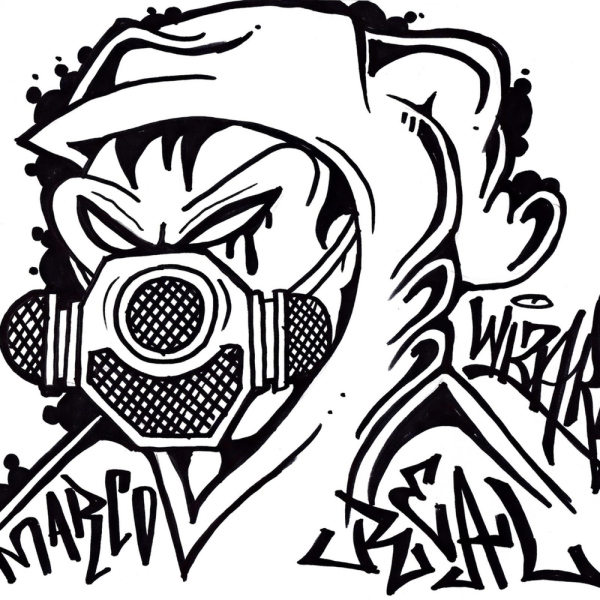 Граффити контур