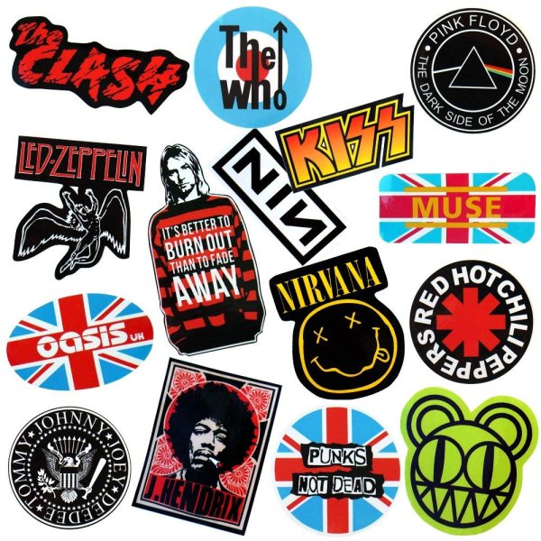 Рокерские Стикеры