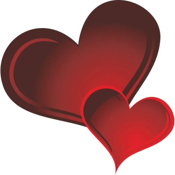 Наклейки "сердце"