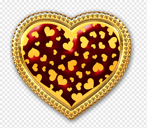 Сердечки на прозрачном фоне