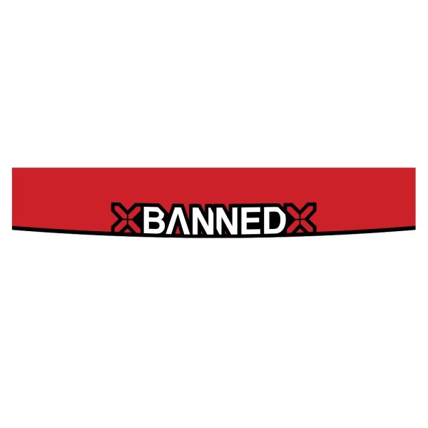 Наклейка banned community