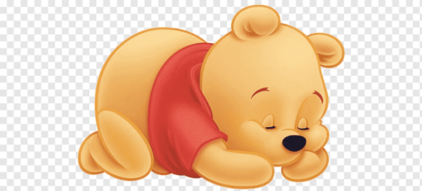 Винни пух Дисней спит