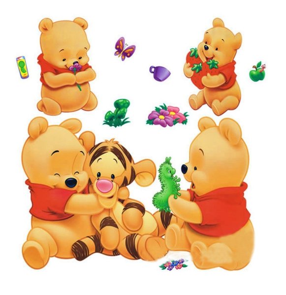 Винни пух наклейки