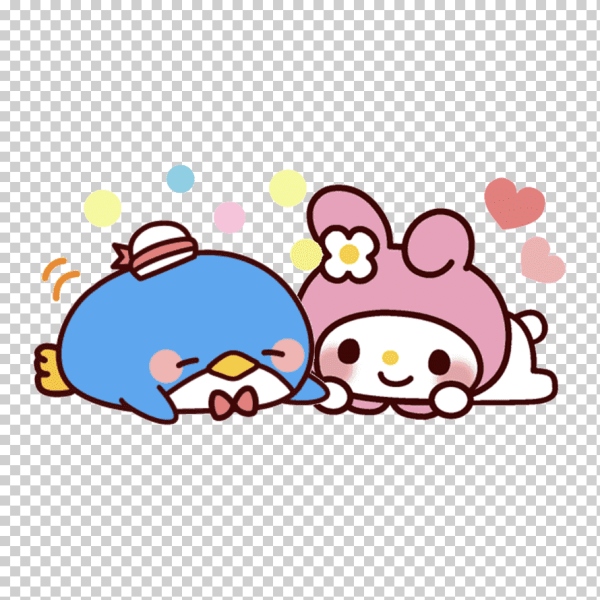 Хеллоу Китти Стикеры my Melody