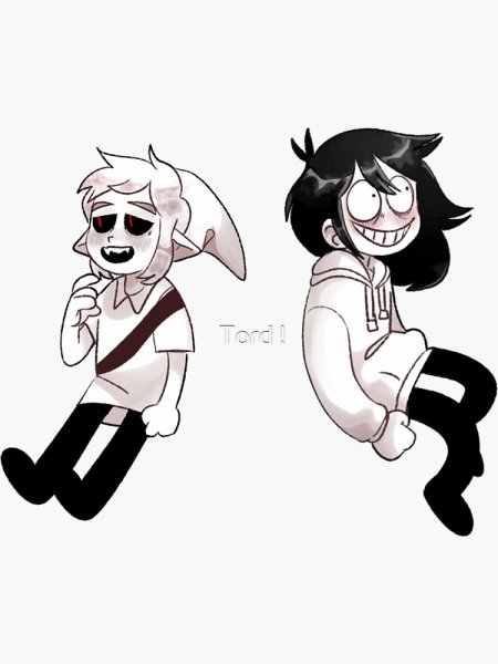 Наклейки крипипаста Бен