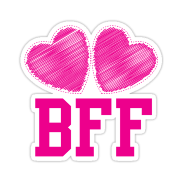 BFF надпись