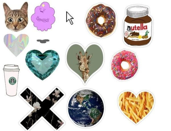 Стикеры для распечатки