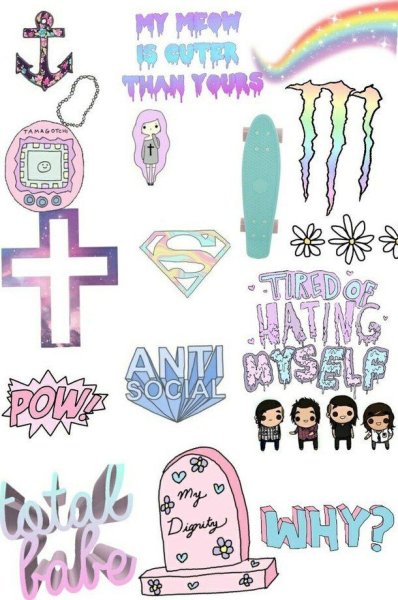 Наклейки тумблер