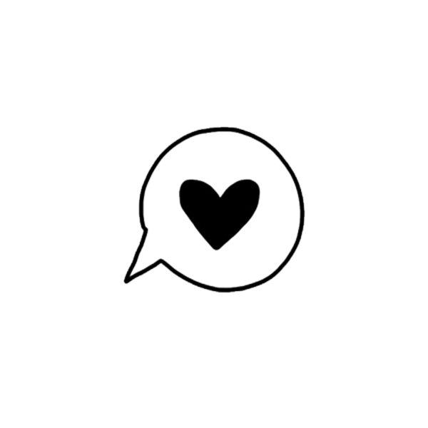 Тумблер Стикеры черно белые