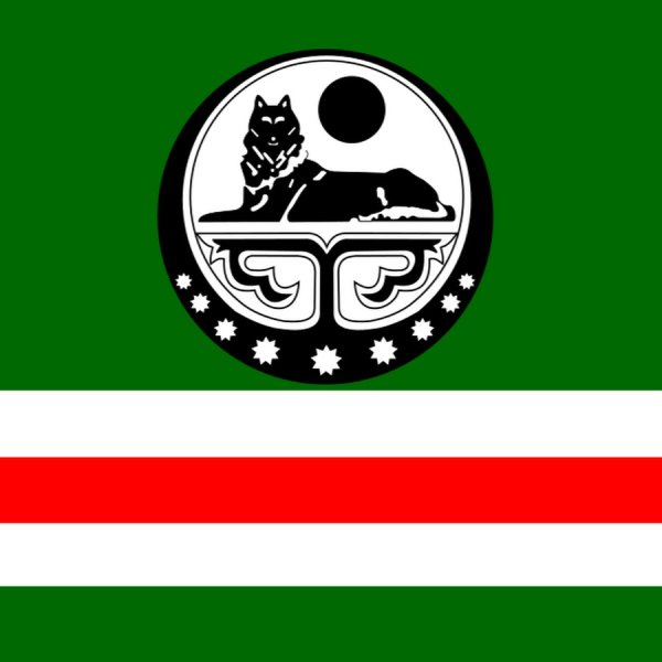 Флаг Чеченской Республики Ичкерия