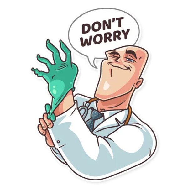 Стикеры лысый