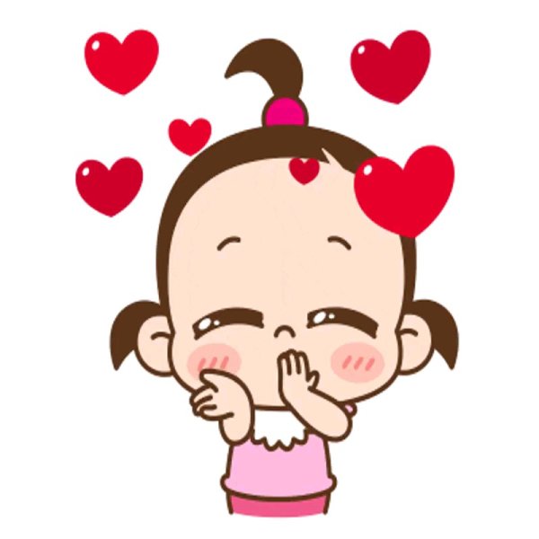 Стикер воздушный поцелуй