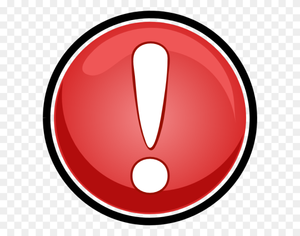 Значок "внимание!"