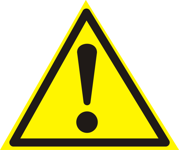 Знак w09 внимание опасность