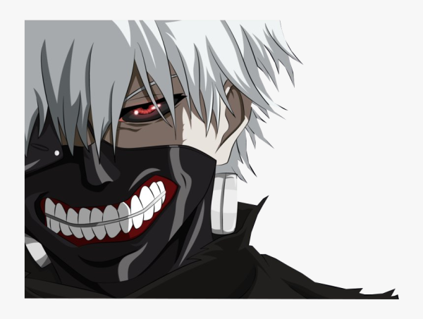 Канеки Кен лицо