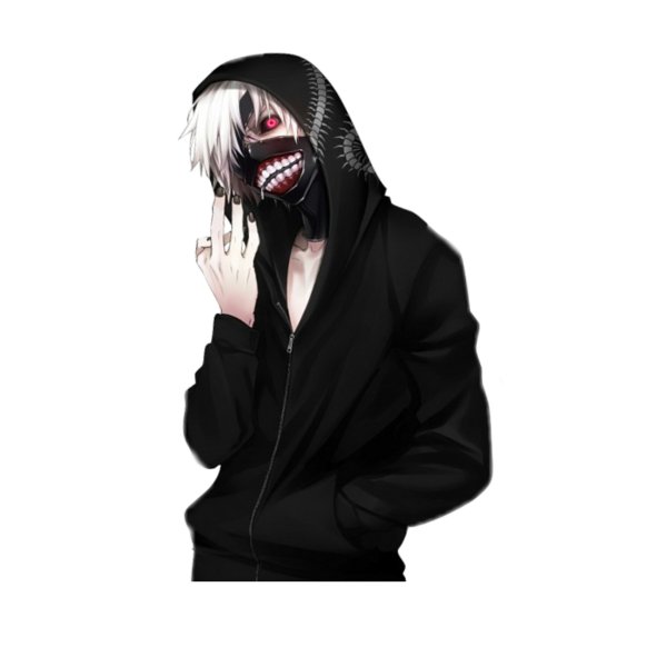 Канеки Кен в полный рост в маске