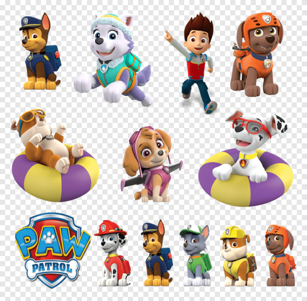 Щенячий патруль персонажи для печати