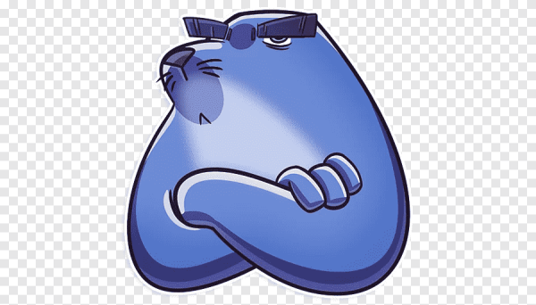 Мордочка синего кота