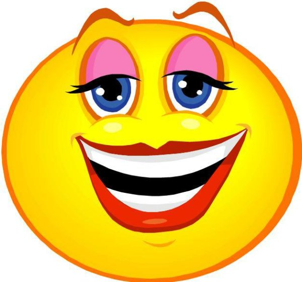 Смайлик улыбка