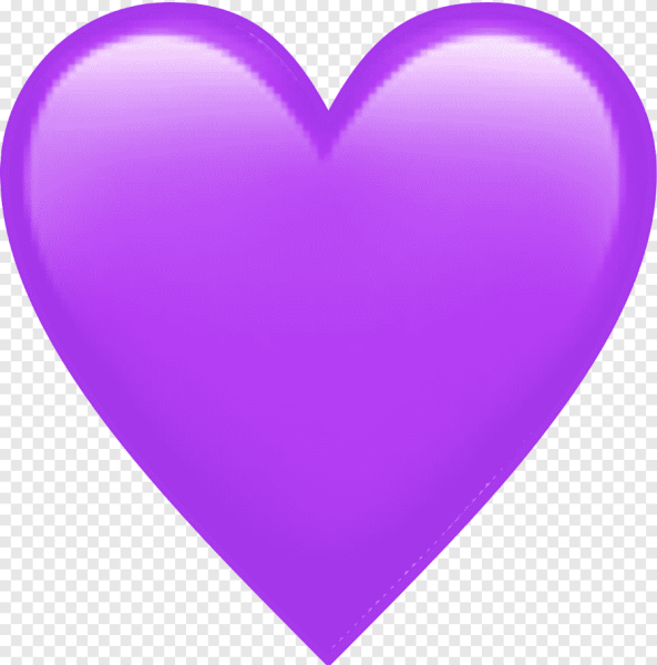 ЭМОДЖИ фиолетовое сердце