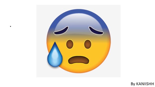Плачущий смайлик без фона