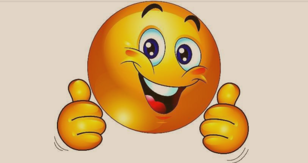 Смайлик с большим пальцем
