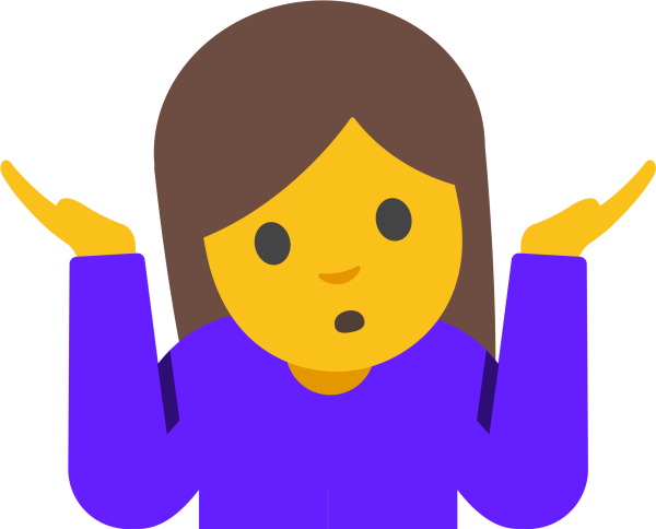 Смайлик пожимающий пле