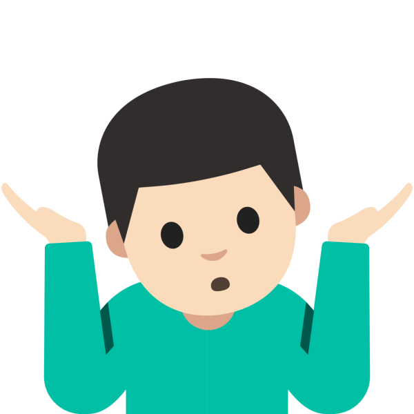 Смайлик пожелание плечами