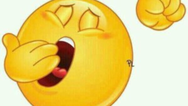 Черный смайлик