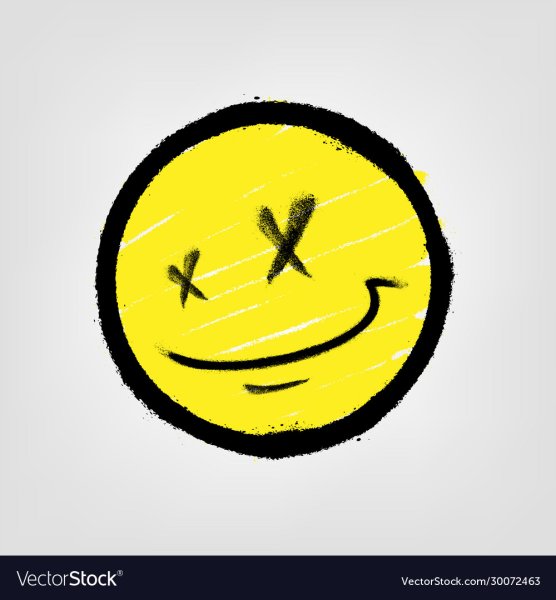 Смайл граффити вектор