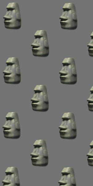 Смайлик Луна с лицом