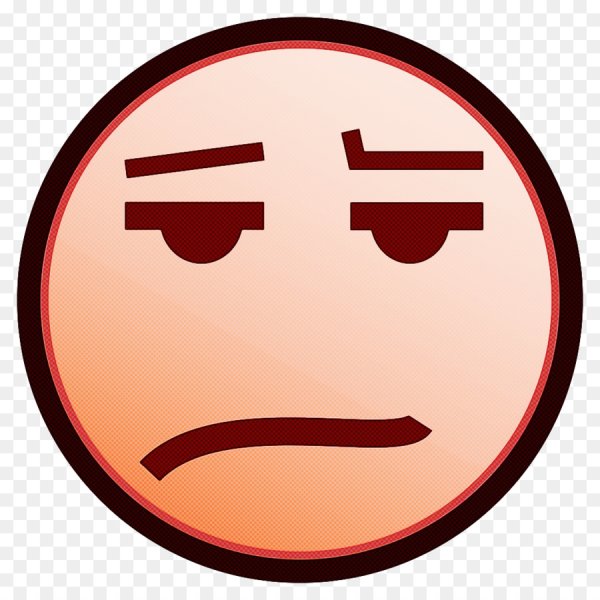 Серьезный смайлик