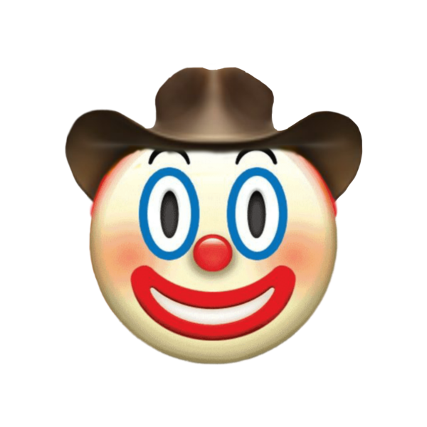 Клоун эмодзи