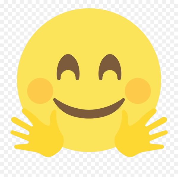 Обнимающобнимающий смайлик