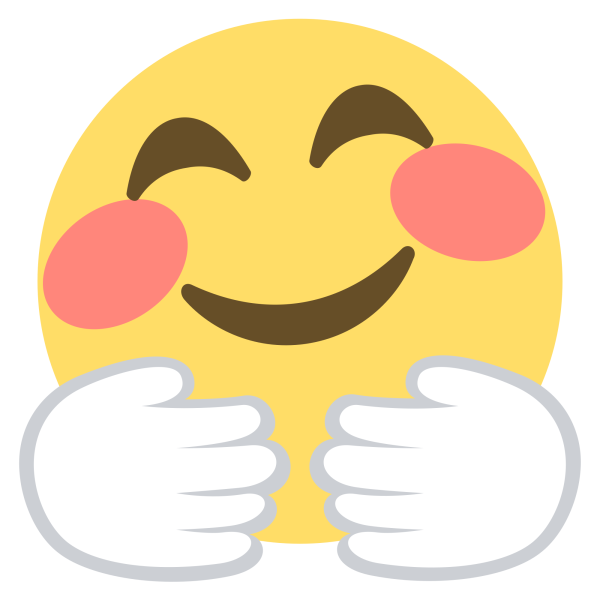 Смайлик объятия