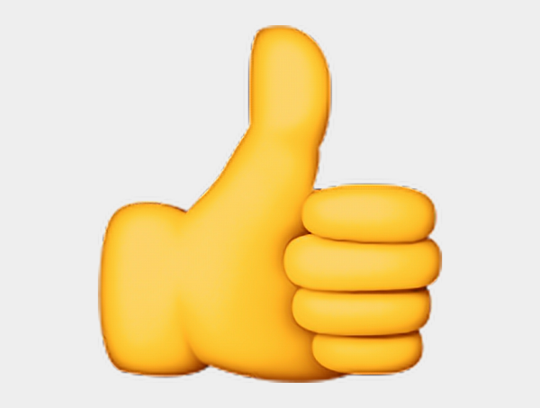 Смайл палец вверх