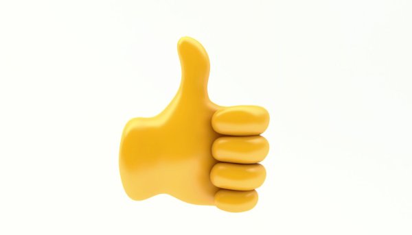 Смайл палец вверх