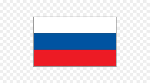 Стикер в виде флага России