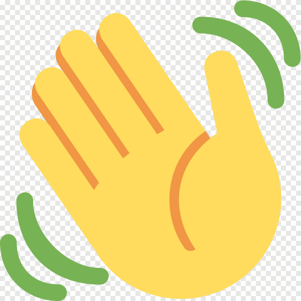 Ладошка машет