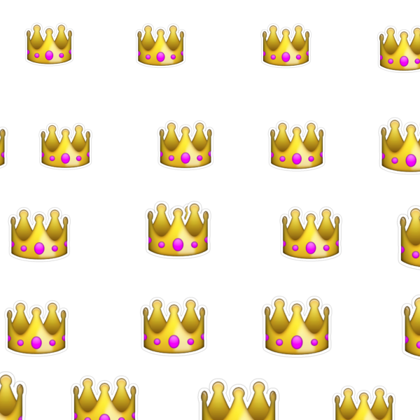 Коронка наклейка