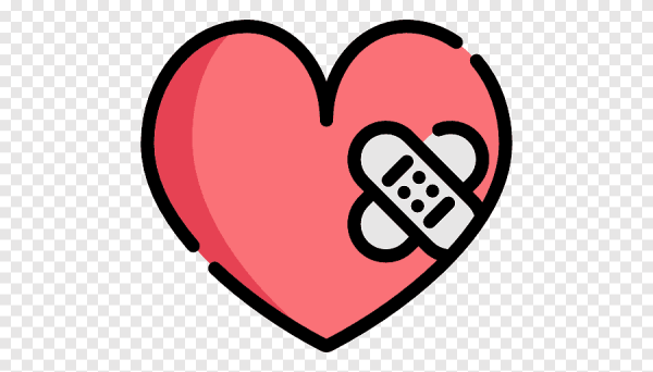 Разбитое сердце смайлик