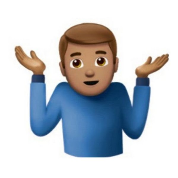 Пожимание плечами Смайл