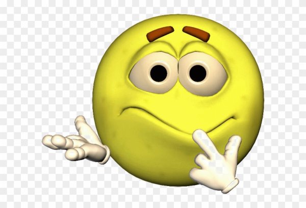 Непонимающий смайлик