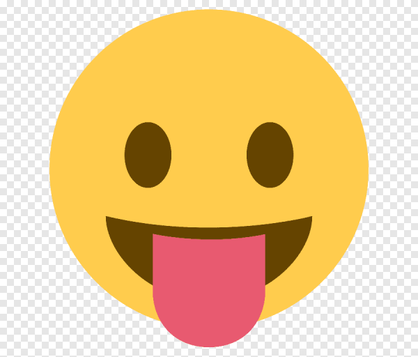 Стикер язык