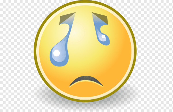Плачущий смайлик из ватсапа