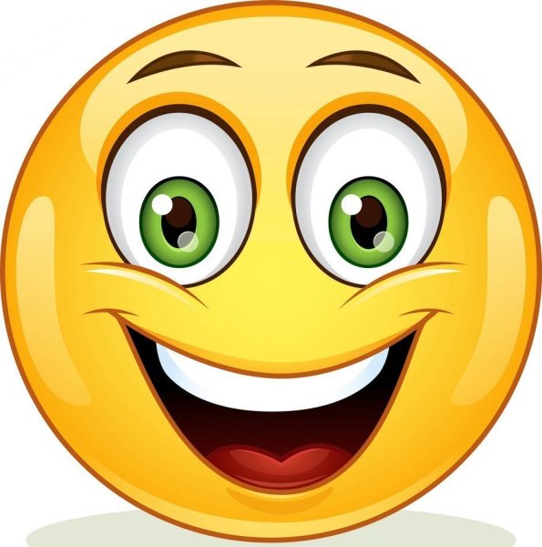 Смайлик радость картинки