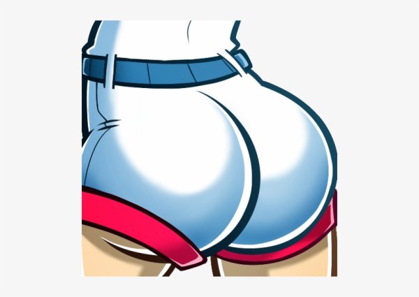 Попа рисунок