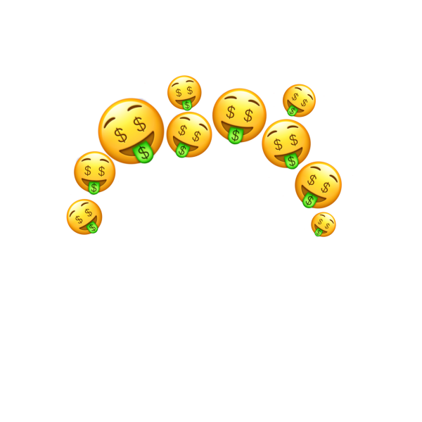 Смайлик деньги