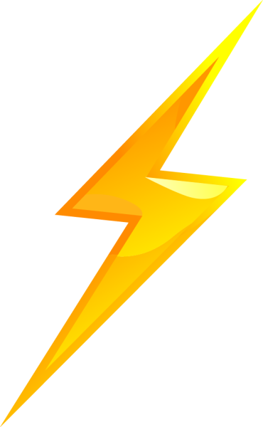 Молния смайлик