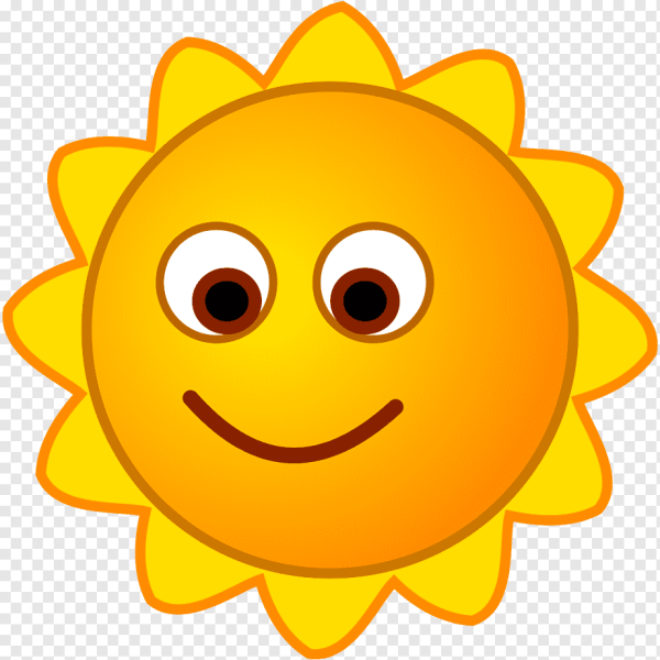 Солнце улыбка